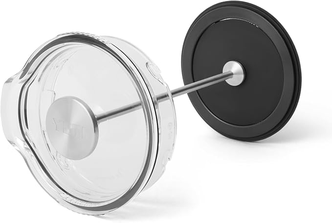 YETI Rambler Twist-To-Lock French Press Accessory Lid with GroundsControl Filter (Lid Only)