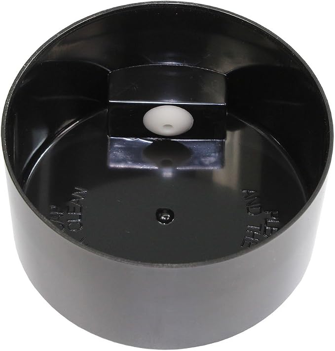 Tightvac 1 oz to 6 ounce - Patented Airtight Container | Multi-use Vacuum Container Works as Smell Proof Containers for Herbs and Dry Goods. Black Cap and Clear Body