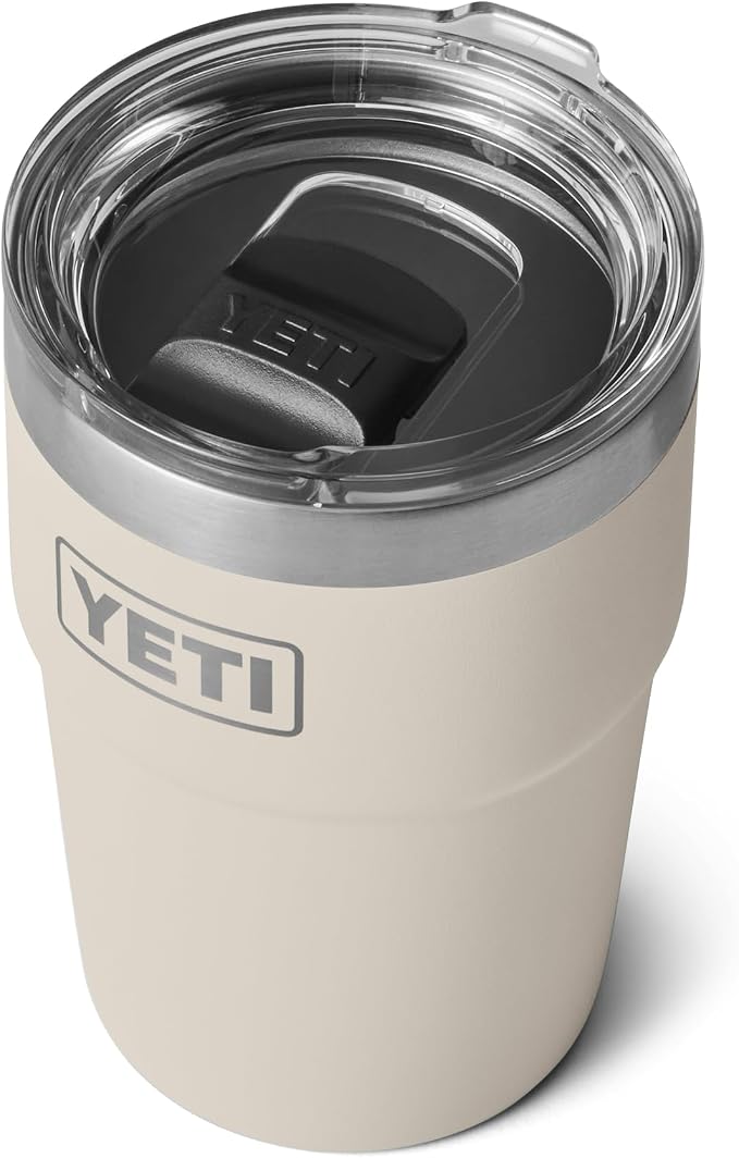YETI Rambler 16 oz Stackable Tumbler, Vacuum Insulated, Stainless Steel with MagSlider Lid | Stackable