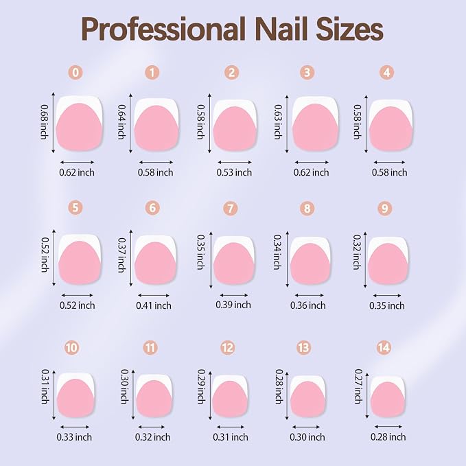 Misssix Press on Toenails Short, French Tip Toe Nails Square Pink | 150pcs Soft Gel Fake Toe Nail Tips Extensions for Women Nail Art DIY 15 Sizes