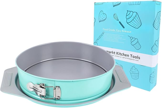 10" Springform Pan, Leakproof Groove-Seal, Nonstick Carbon Steel