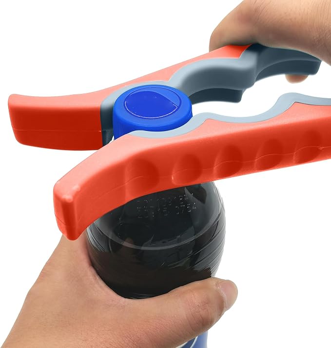 Otstar Jar Opener & Bottle Opener for Seniors with Arthritis, Weak Hands | Adjustable Lid Opener Effortlessly Opens Jars, Bottles & Pop-Top Cans, Great for Senior Parents, Grandparents, or Loved Ones