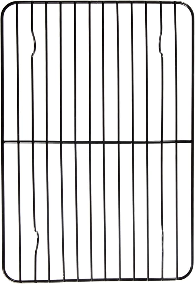 CHEFMADE Baking and Cooling Rack, Nonstick 12.2-Inch Rectangle Wire Rack Bakeware