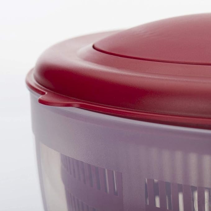 Westmark Germany Vegetable and Salad Spinner with Pouring Spout (Red)
