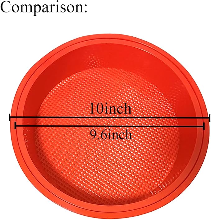 Springform Pan Protector for 9 inch, 9.5 inch Round Springform Pan Silicone Cheesecake Water Bath Sleeve Waterproof Cheesecake Baking Accessories | Leakproof Springform Pan Protector, Cheesecake Baking Accessories