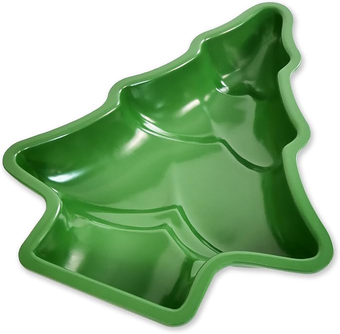 USA Pan Global Green Christmas Tree Cake Pan