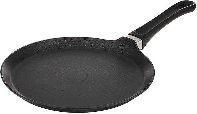 Scanpan Classic 10-Inch Crepe Pan, 10 Inch, Black