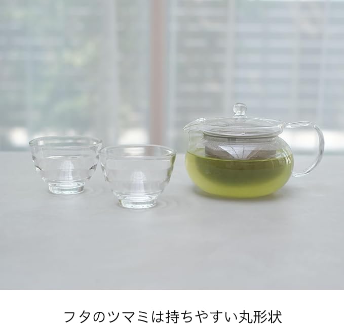 Hario ChaCha Kyusu "Maru" Tea Pot, 700ml