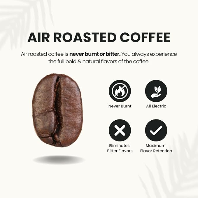 Canopy Point Coffee Dark Roast | 5lb Bulk Whole Bean for smooth Espresso, Cold Brew, French Press, Moka Pot, Pour Over | Non-Toxic Air Roasted French Roast (Whole Bean, 5lbs)