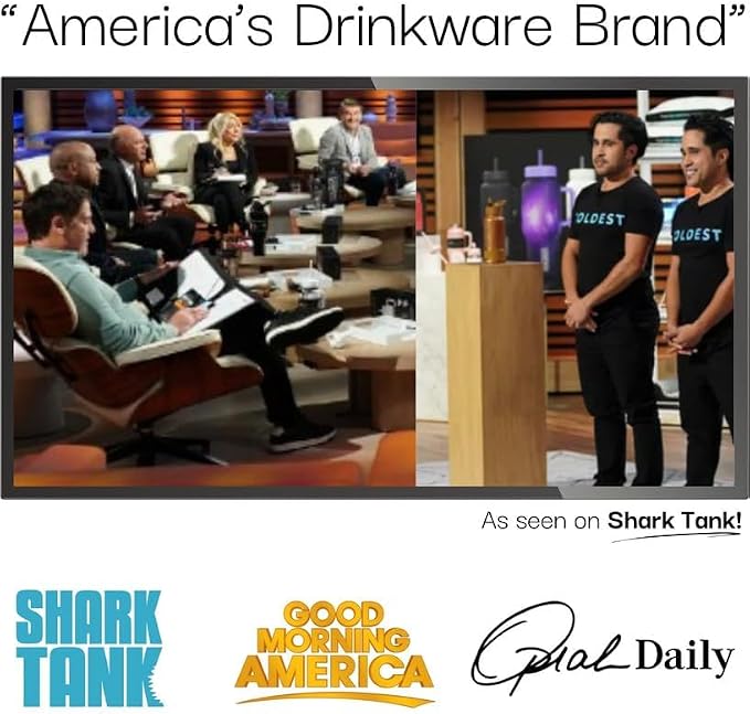 Coldest Tumbler with Handle and Straw, 100% Leak Proof Insulated Tumbler with Lid and Straw (3 Lids), Stainless Steel Tumblers for Women & Men, Cup Holder Friendly, 36 oz (Purple Checkers)