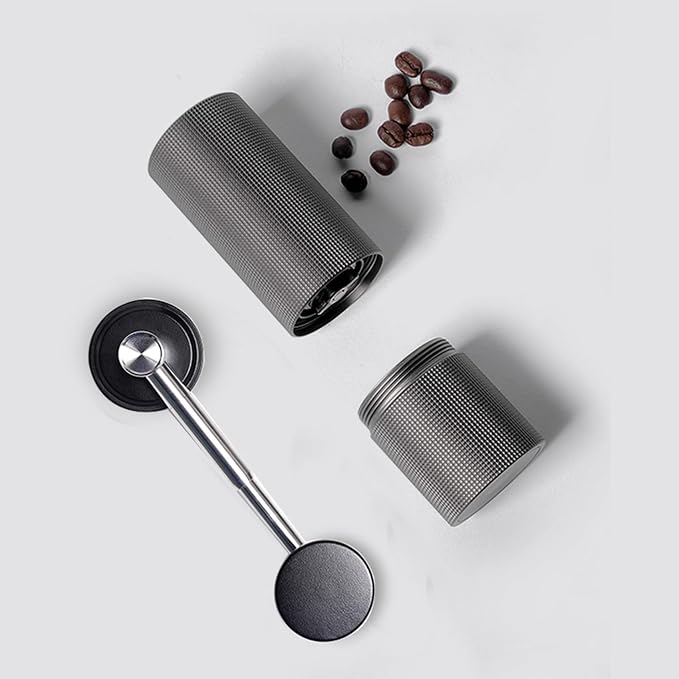 TIMEMORE Chestnut C2 Fold Manual Coffee Grinder with Adjustable Coarseness, Capacity 25g with CNC Stainless Steel Conical Burr, Pour Over Coffee for Hand Grinder of Office Home Traveling Camping