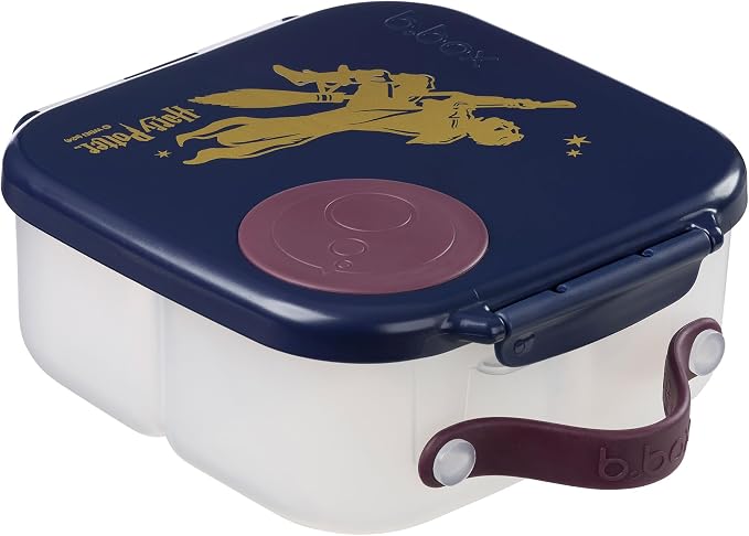 b.box Harry Potter Mini Lunch Box Kids, Snack Containers for Kids, 4.25 Cup | Bento Box for Kids, Perfect 1st Lunch Box, Lunch Containers, Leak Proof, Dishwasher Safe, BPA Free, PFAS Free, Ages 3+
