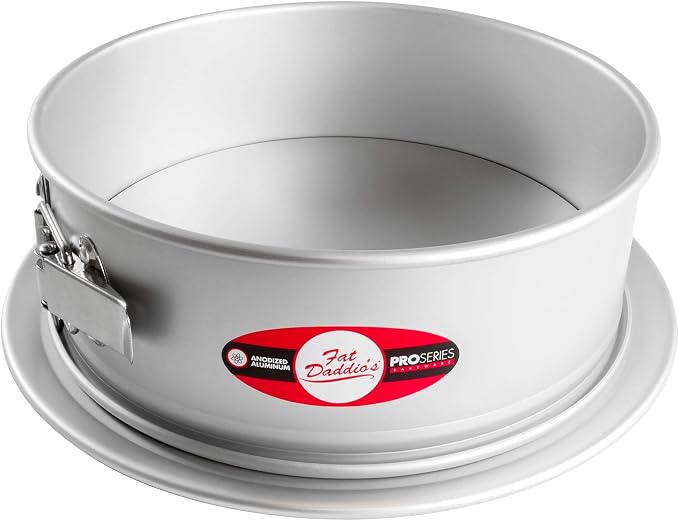 Fat Daddio's PSF-113 Anodized Aluminum Springform Pan, 11 x 3 Inch