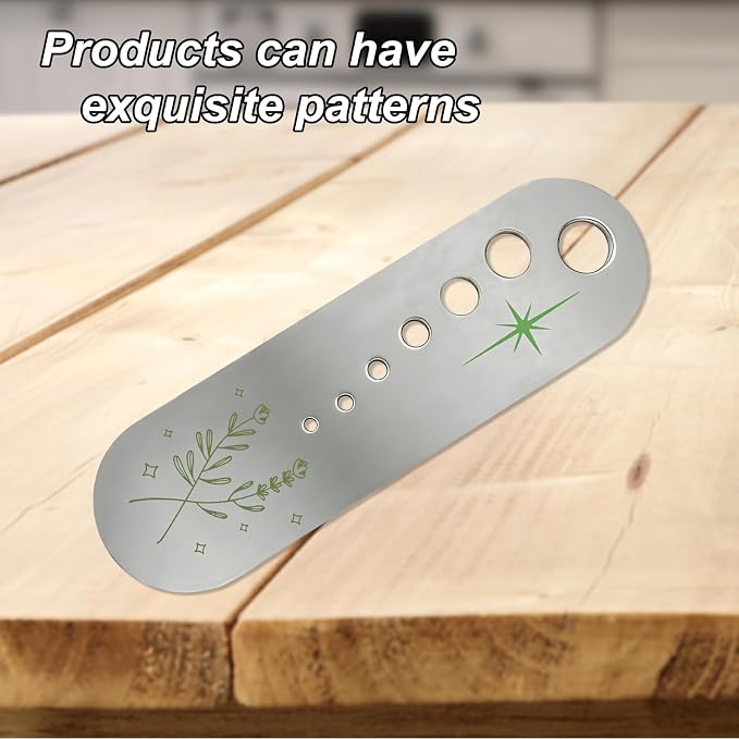 Pottery Herb Stripper Tool Supplies, Metal Stainless Steel Vegetable Leaf Separator, Fun Kitchen Gadgets, Exquisite Herb Stripper Bowl Gifts for the Kitchen Suitable for Home Use & Chefs