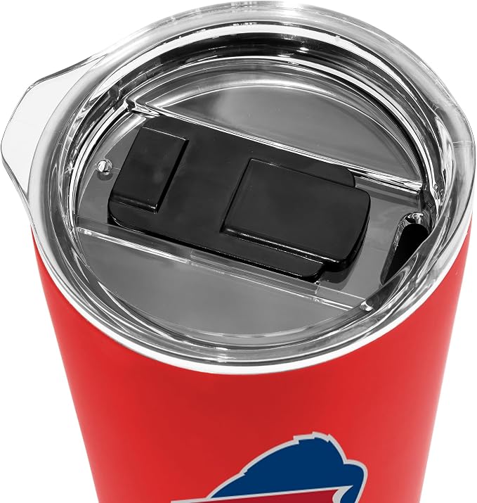 Rico Industries NFL Football Soft Touch, Easy Grip Tumbler