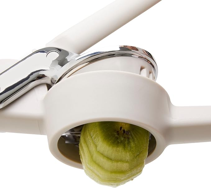 Chef'n FreshForce Hand-Held Slicer, Slices Mushrooms, Strawberries, Kiwis and More, Taupe