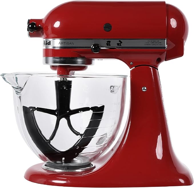 New Metro Design Beater Blade Metal TH-M Compatible with KitchenAid 4.5-5 Qt Tilt-head Stand Mixer, Black