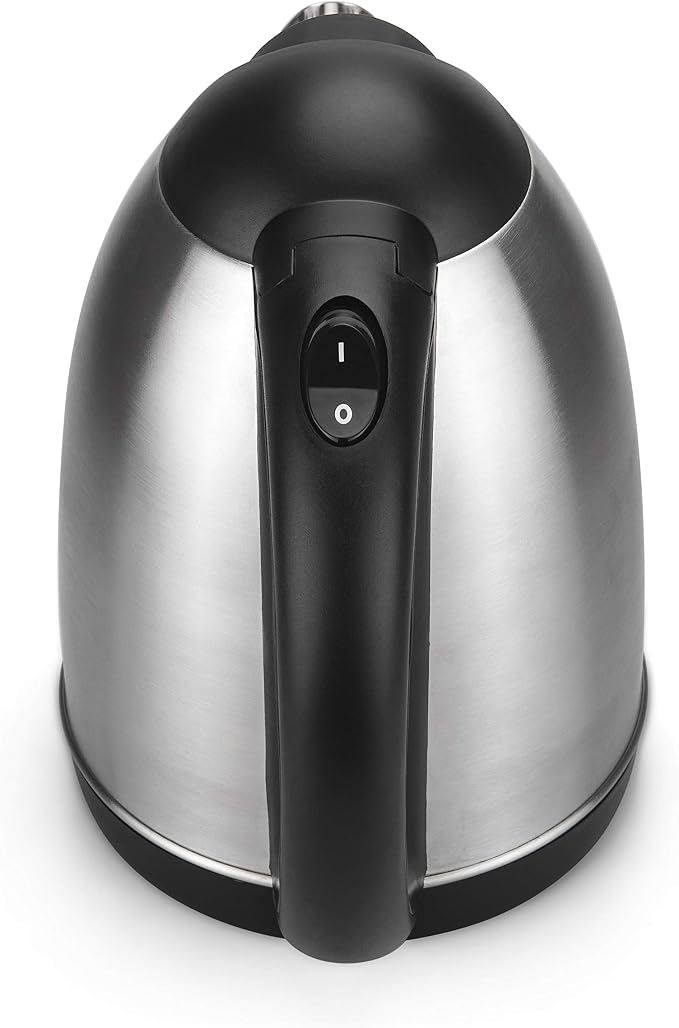 Courant 1.5 liter Cordless Stainless Steel Electric Kettle – 120V electric kettle with 360 Degree Rotational Body