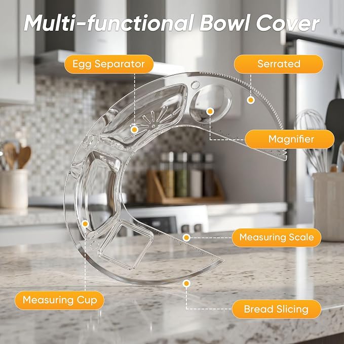 NEWBULIG Stand Mixer 4.2QT, Kitchen Electric Mixers Alternative | 10-Speed Dough Hook, Whisk, Beater & Splash Lid, Multi-Cover for Baking, Cakes and Home Cooking Needs
