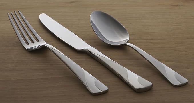 Oneida River 20 Piece Everyday Flatware Set, Service for 4, 18/0 Stainless Steel