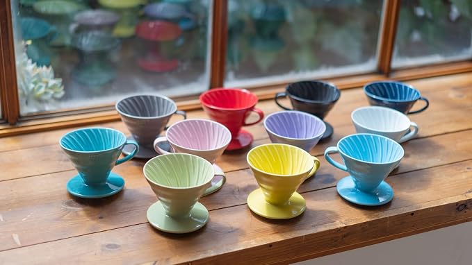 Hario, V60 Dripper Ceram 01 White, 1 Each