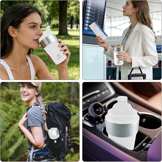 17oz Insulated Travel Coffee Mug, Stainless Steel Cup with Leakproof Lid | 17oz Insulated Travel Coffee Mug, Stainless Steel Cup with Leakproof Lid