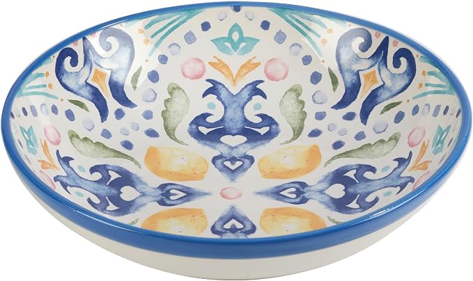 Certified International Lemonade 128 oz. Serving/Pasta Bowl 13" x 3"