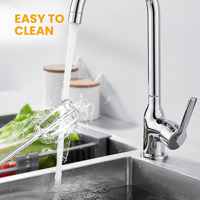 Cordless Hand Mixer, 3 Speed Rechargeable Hand Mixers Electric, Type-C Charging Cable Dual-head Whisk for Whipping Mixing Egg, Cake Dough, Mashed Potatoes and More