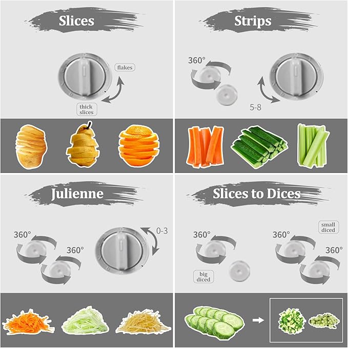 Upgrade Safe Mandoline Slicer for Kitchen,Adjustable Vegetable Food Chopper Onion Potato Fries Cutter, Veggie Salad Julienne + Dicer, with Draining basket, Kitchen Chopping Artifact, Gift
