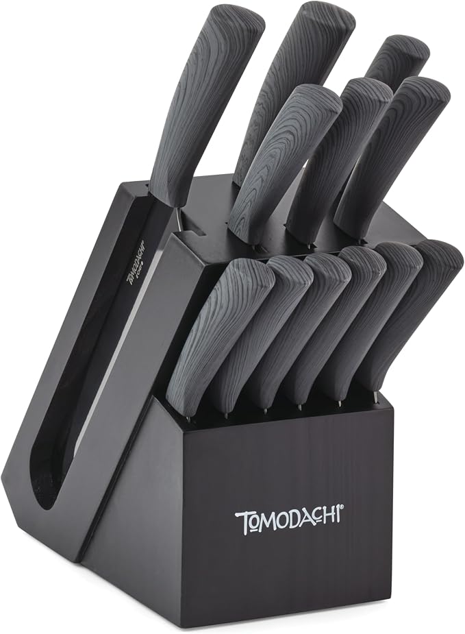 Hampton Forge Tomodachi HMC01B612L Raintree Ash – 13 Piece Knife Block Set