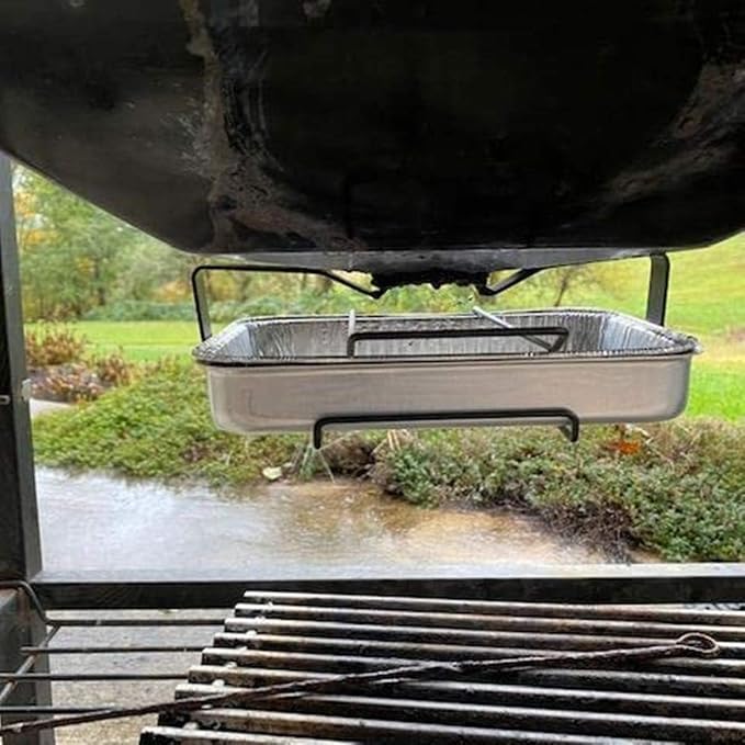 83156 Grease Catch Pan for Weber Spirit 200/300/Genesis II 300 SER Grills | Grill Grease Tray with Disposable Drip Liners for Weber Spirit e-210 e-220 e-310 e-320 e-330 Genesis II e-310/315/325/330/335
