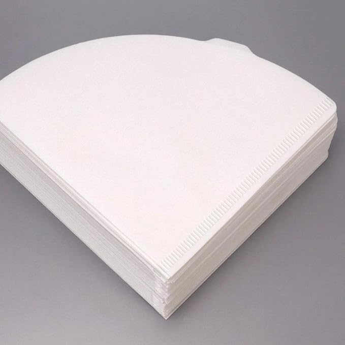 Hario V60 Paper Coffee Filter, Size 03, White, 100ct