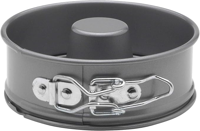 Mrs. Anderson's Baking Mini Fluted Springform Pan, Carbon Steel with Non-Stick Coating, PFOA Free, Round, 4.5-Inches