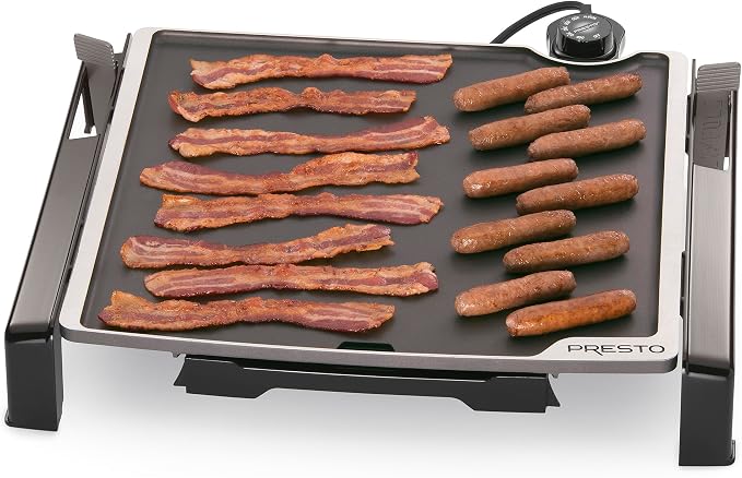 Presto 07071 15-Inch Electric Tilt-N-Fold Griddle