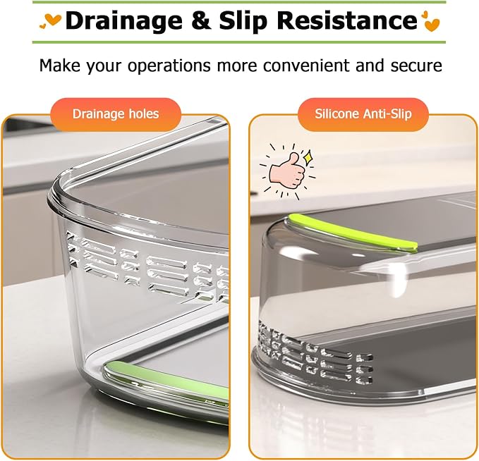 15 in 1 Vegetable Chopper with Container and Stainless Steel Blades | For onions, potatoes and vegetables. Large 1.5L container with drain basket for convenient washing and meal preparation