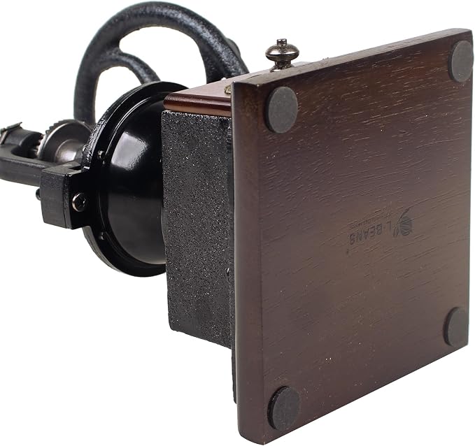 Manual Burr Coffee Grinder | Vintage Style, Wooden, Hand Crank, Home