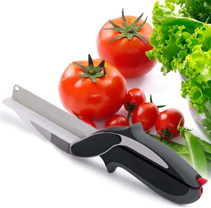 2 in 1 Kitchen Scissors for Food, Separable Stainless Steel Shears for Meat, Fruit & Vegetable