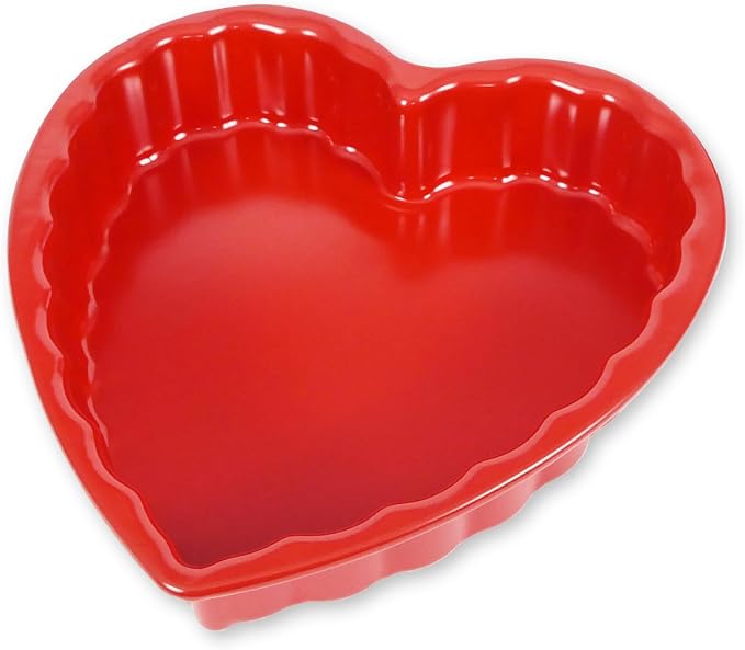 USA Pan Global Bakeware Red Heart Cake Pan