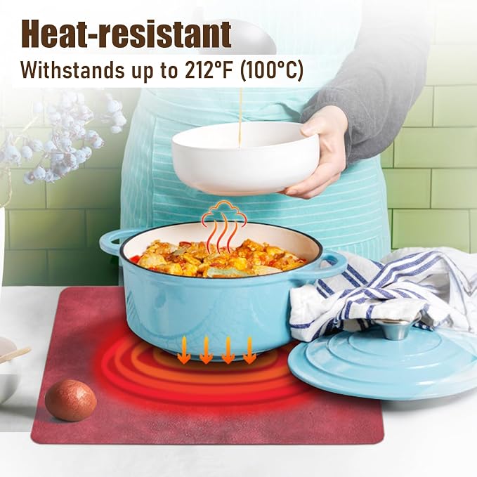 UnivoColors Placemats,Heat Resistant Placemats Set of 8 Washable 12 x 17 Inch,Waterproof Table Mats,Wipeable Pu Place Mats for Kitchen,Dining Room.Beige