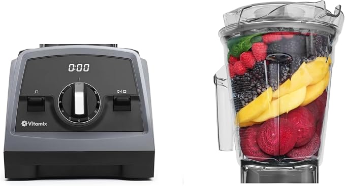 Vitamix Venturist Pro Blender, Professional-Grade, 64 oz. Low-Profile Container, Gray (Renewed)