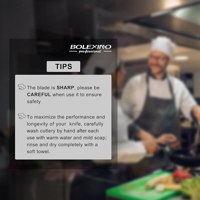 10" Professional Chef Knife, High Carbon Steel, Ergonomic (Black) | 10" High Carbon Stainless Steel,Versatile wide-blade chef knife,Non-Slip Ergonomic Handle,Durable, Stain-Resistant & Sharp.
