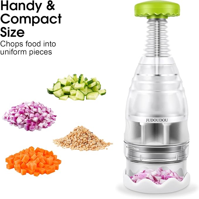 Vegetable Chopper Food Chopper,Veggie Cutter Manual Hand,Slap Onion Chop