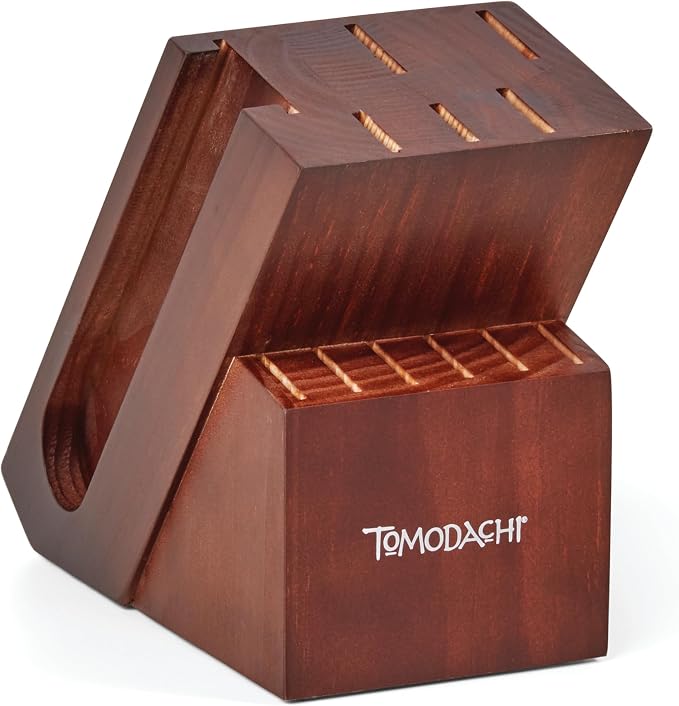 Hampton Forge Raintree Copper 13 Piece Block Set, Brown/Wood