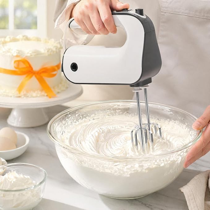 4Pcs Hand Mixer Replacement Beaters - 8.4 Inch Long Stainless Steel Hand Mixer Attachments for Most Handheld Electric Models, Universal Professional Egg Whisk Parts for Baking