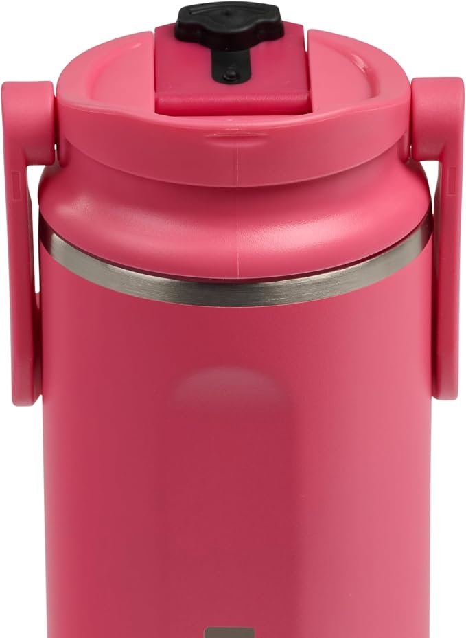 Igloo 16 oz Stainless Steel Tumbler | Flip 'n' Sip Bottle | Thrift Pink