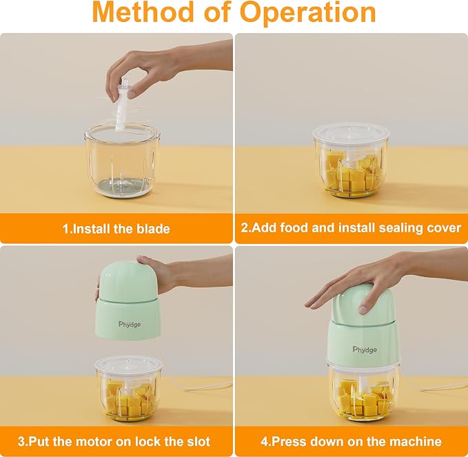 Baby Food Maker Blender, 10oz Baby Food Puree Maker-Upgraded | 10oz Baby Food Blender,10-Second Quick Soft Food Prep for Baby,Food Processor for Fruit,Vegetable,Meat,Easy to Clean