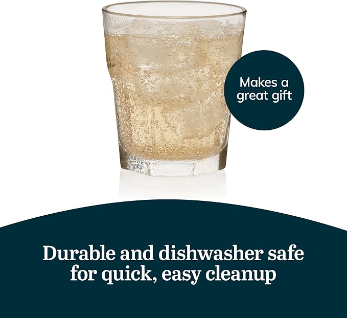 Libbey Gibraltar Rocks Glasses Set of 12, 12 Oz | Iconic Heavy Base Bar Glassware, Dishwasher Safe Whiskey Drinking Glass Set for Everyday Use