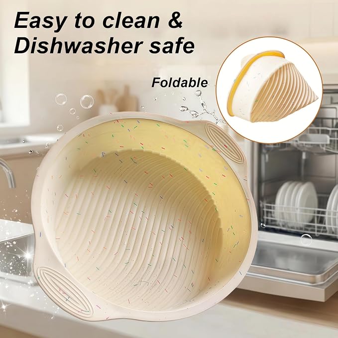 10" Silicone Springform Protector, Leakproof Water Bath, White