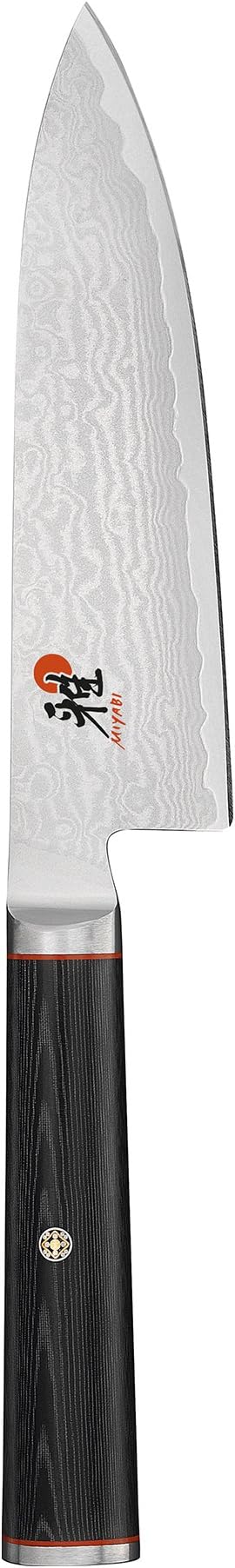 MIYABI Kaizen 6-Inch Chef's Knife, Black