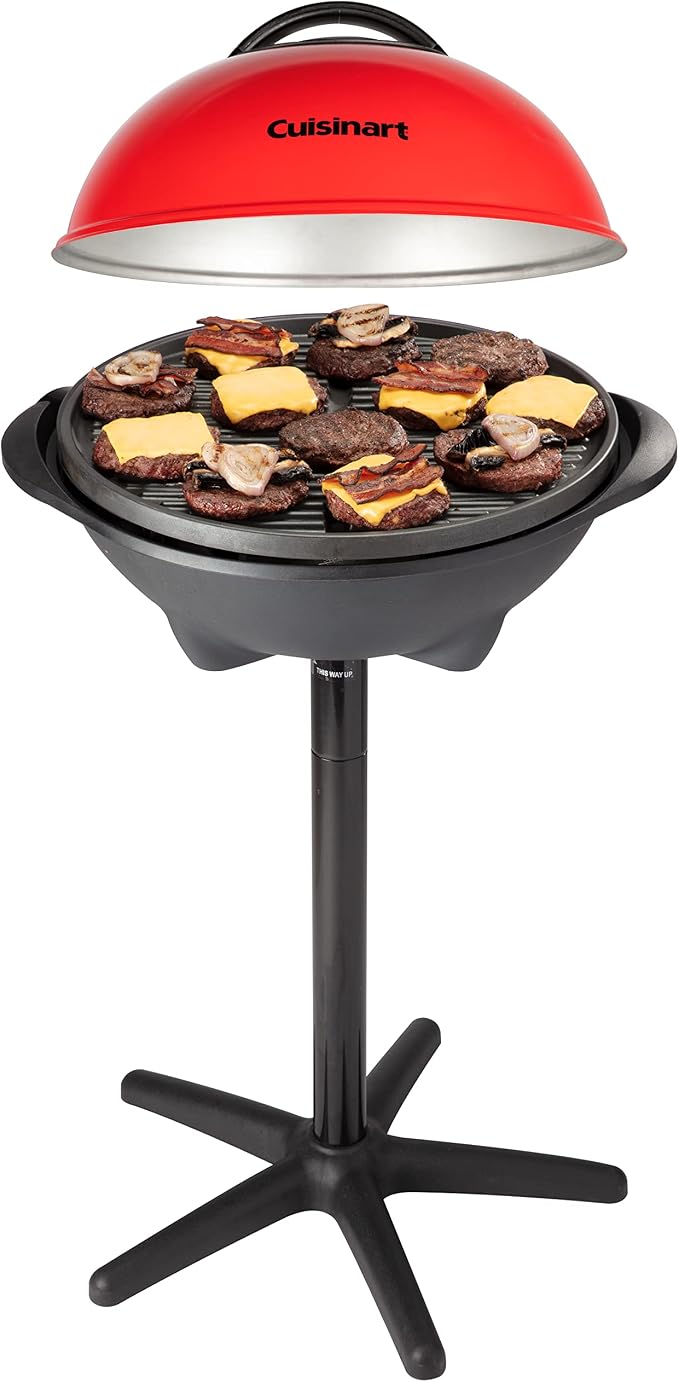 Cuisinart Electric Grill, Indoor/Outdoor, Compact, Portable, Nonstick